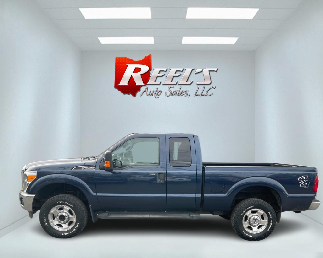 2015 Blue /Gray Ford F-350 SD XLT SuperCab Long Bed 4WD (1FT8X3B68FE) with an 6.2L V8 OHV 16V engine, 6-Speed Automatic transmission, located at 11115 Chardon Rd. , Chardon, OH, 44024, (440) 214-9705, 41.580246, -81.241943 - Photo#14